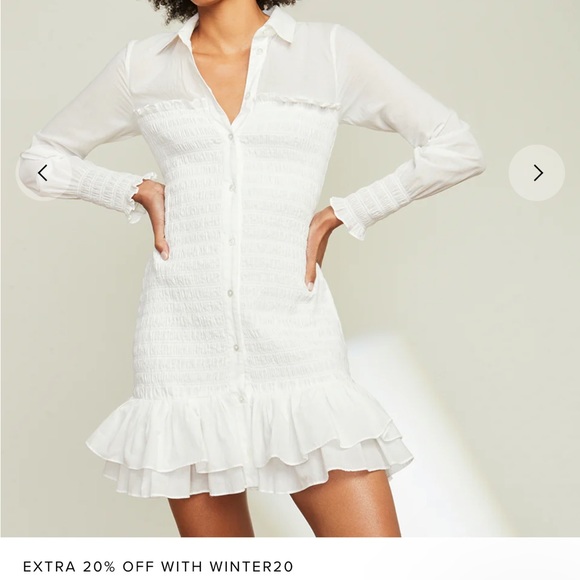 Veronica Beard Kelsey Botton Down Dress - Picture 3 of 3